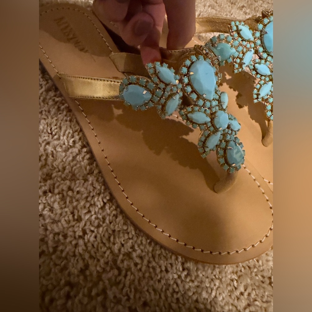 Mystique “San Diego” sandal turquoise - Picture 8 of 10